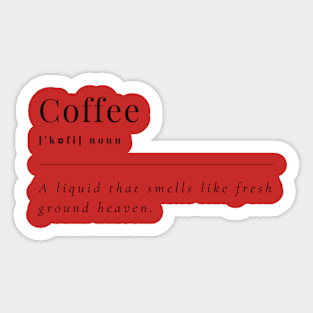 Coffee Sticker